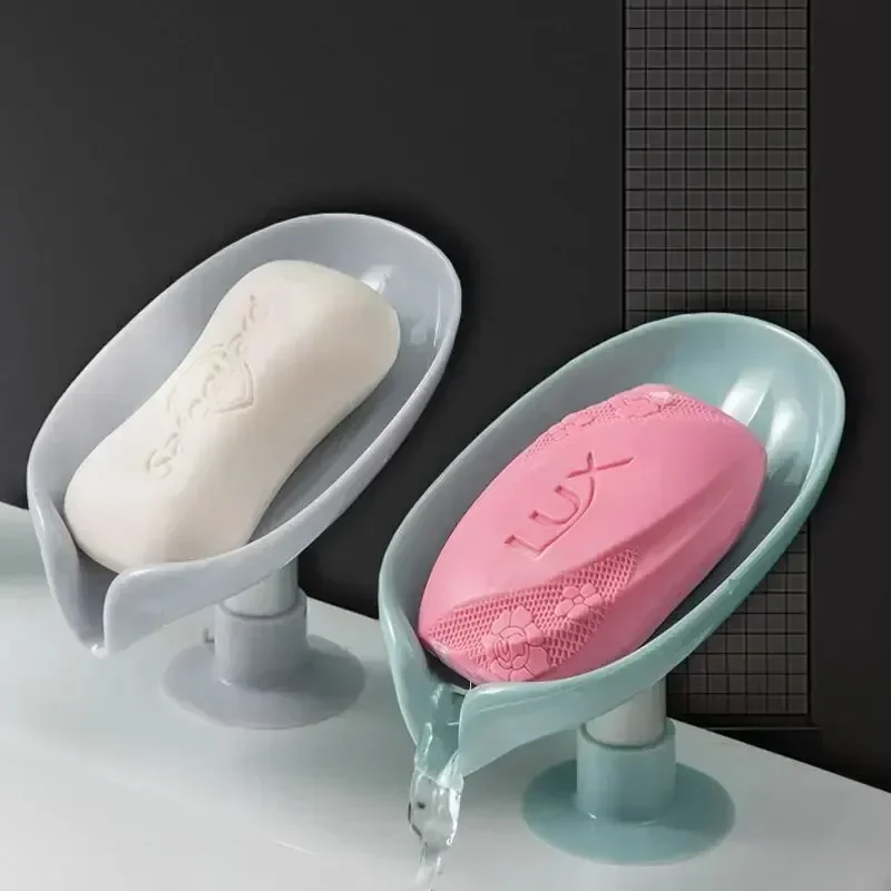 Soap Dish Draining - Portasapone a forma di foglia con