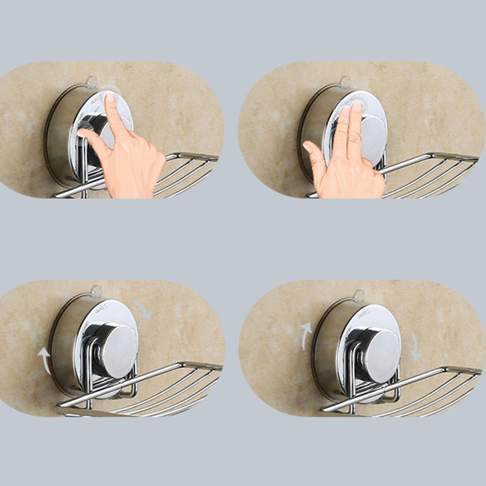 Soap Dish Draining - Portasapone Senza Foratura con Ventosa Potente,