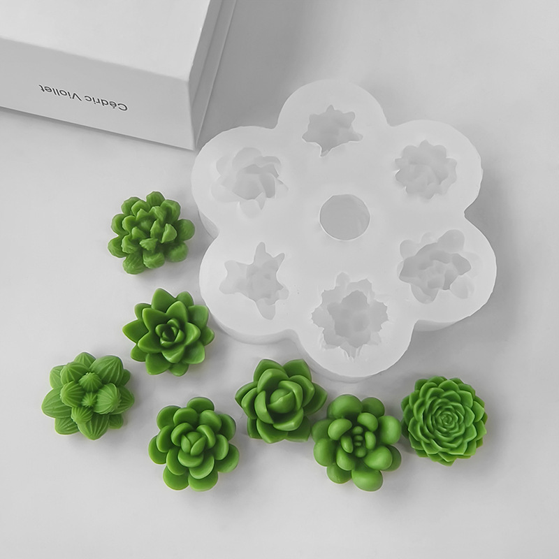 Soap Making At Home - Stampo in Silicone 7 in 1