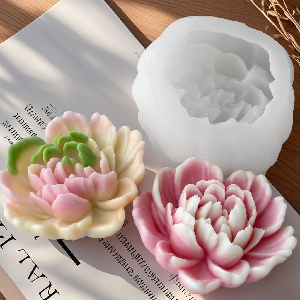 Soap Making At Home - Stampo in silicone per fiori di