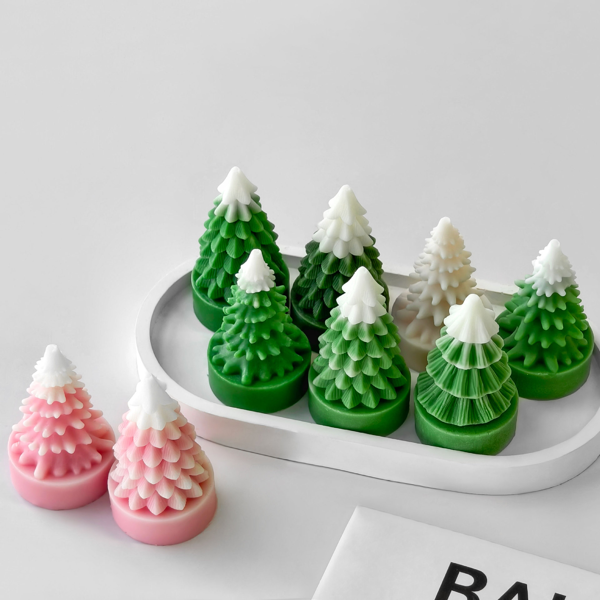 Soap Making At Home - Mini albero di Natale fai-da-te Stampo