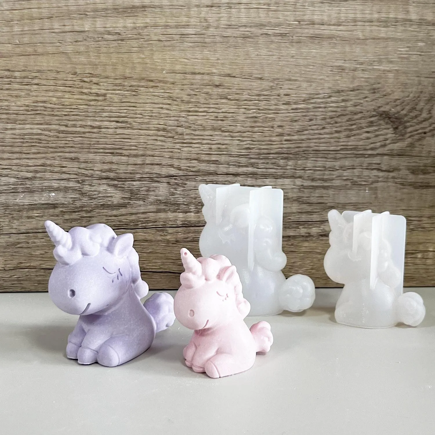 Soap Making Store - 3D geometrica in silicone unicorno gatto