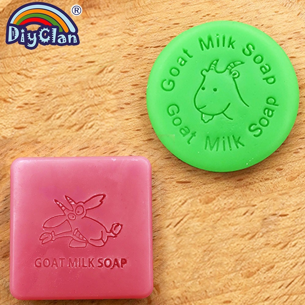 Soap Making Goats Milk - Timbro per sapone in acrilico fatto