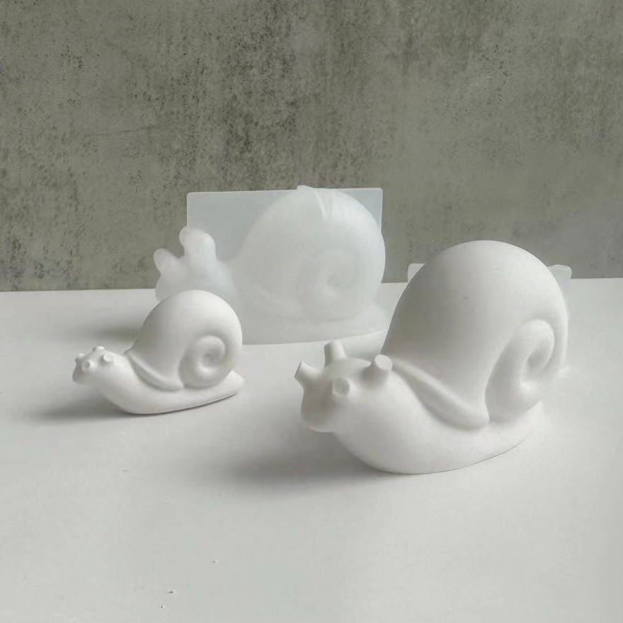 Soap Making At Home - Lumaca Animale Stampo in silicone Aromaterapia