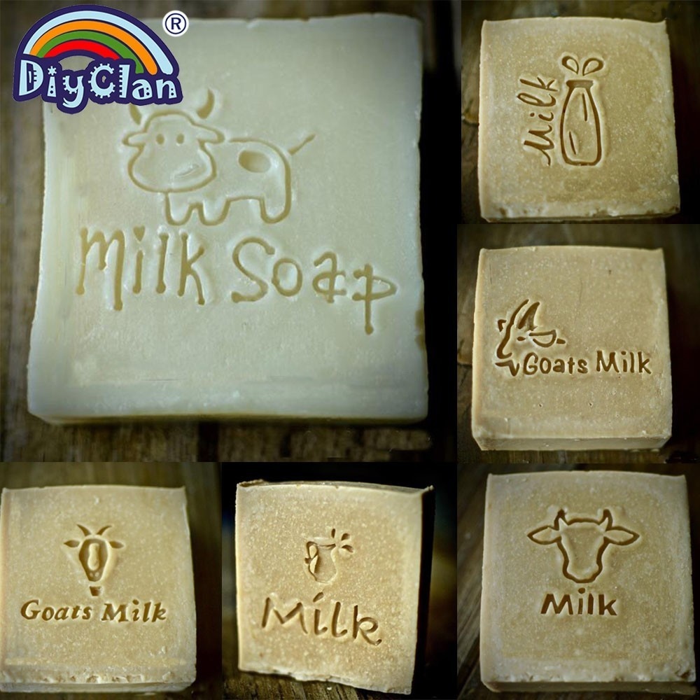 Soap Making Goats Milk - Latte fai da te Naturale Timbro