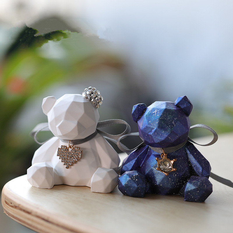 Soap Making At Home - 3D Stereo Bear stampo in Silicone