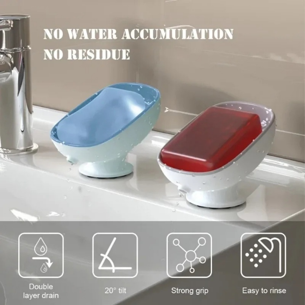 Soap Dish Draining - 1 pz Portasapone da Bagno con