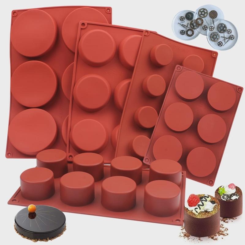 Soap Making Store - Stampo in Silicone Rotondo per Sapone,
