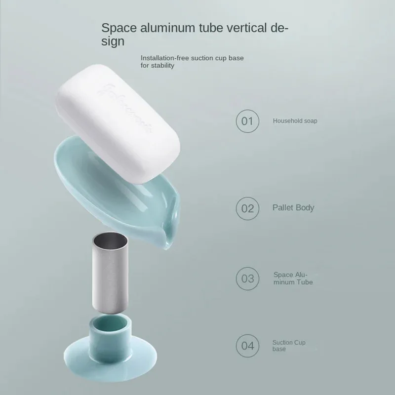 Portasapone a forma di foglia  - Soap Dish Draining recensione e prezzo