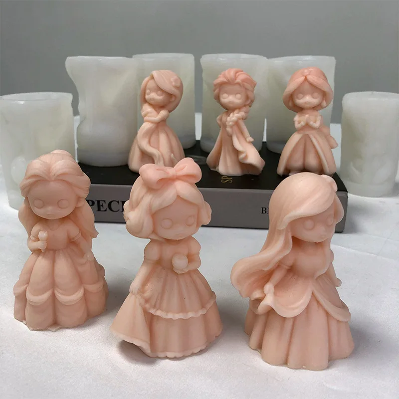 6 Princess Doll stampo per can - Soap Making At Home recensione e prezzo