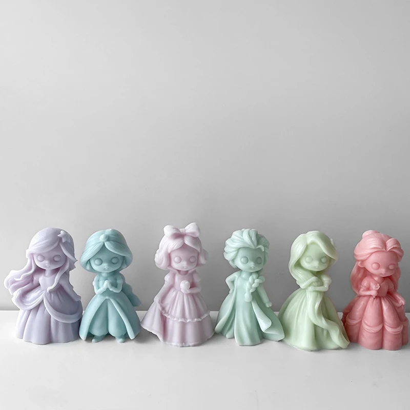 6 Princess Doll stampo per can - Soap Making At Home recensione e prezzo
