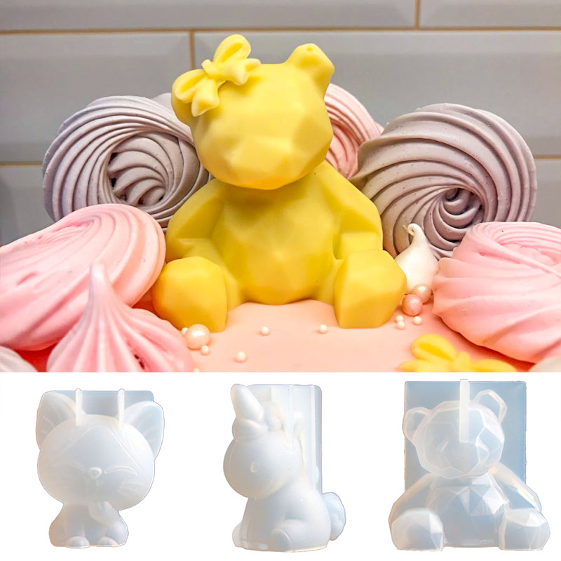3D Stereo Bear stampo in Silic - Soap Making At Home recensione e prezzo