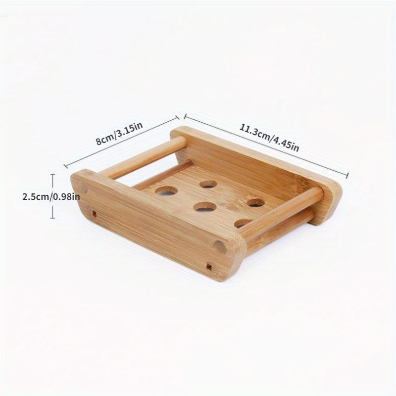 Portasapone ovale in bambù, po - Soap Dish Draining recensione e prezzo