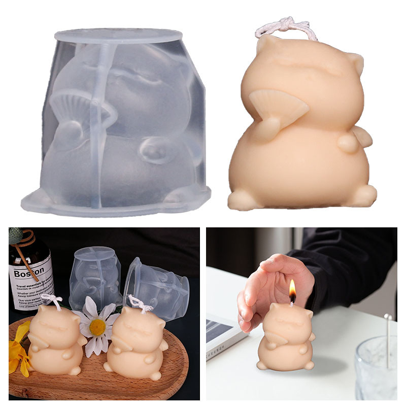 Simpatico gatto grasso Stampo  - Soap Making Animal Fat recensione e prezzo