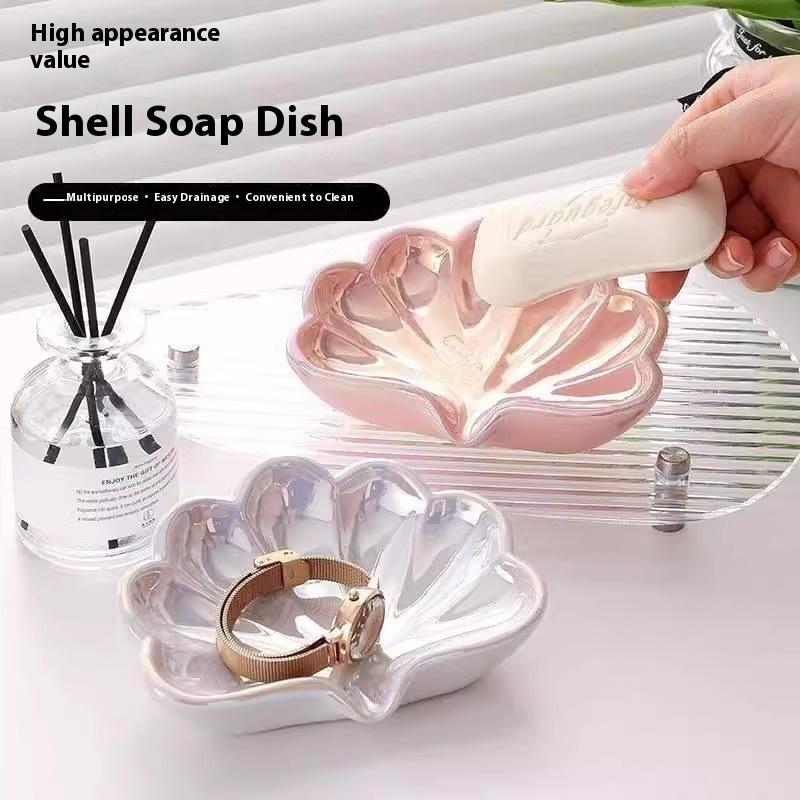 1/2 Pezzi Portasapone a Forma  - Soap Dish Draining recensione e prezzo