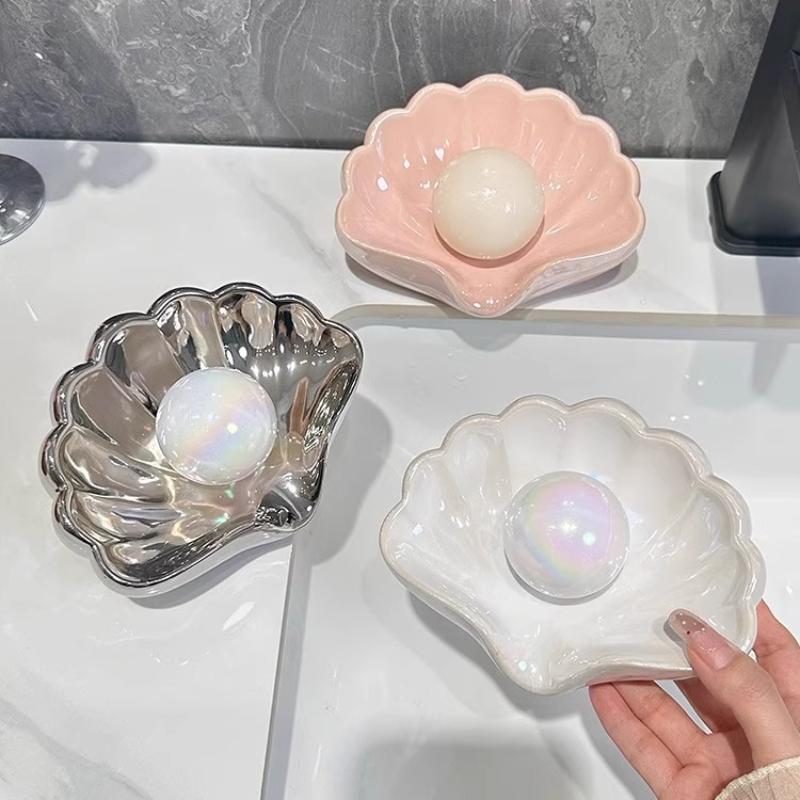 1/2 Pezzi Portasapone a Forma  - Soap Dish Draining recensione e prezzo